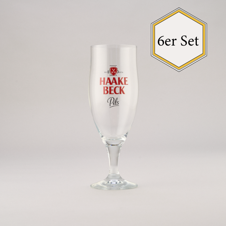 Haake-Beck Pokal 0,4 - 6er Set